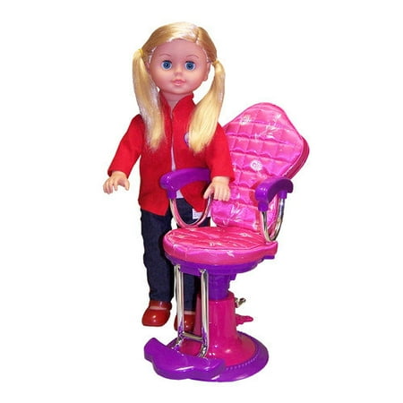 Molly P. Originals 18'' On the Go Girl Doll and Salon Chair