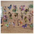 thumbnail image 5 of Scrapbook Paper 45 Pieces PET Stickers Flower Genie Stickers Scrapbook Stickers Decorative Labels, 5 of 14