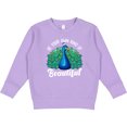 thumbnail image 2 of Inktastic Peacock Toddler Sweatshirt, 2 of 4