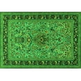 thumbnail image 1 of Ahgly Company Indoor Rectangle Persian Green Traditional Area Rugs, 2' x 4', 1 of 1