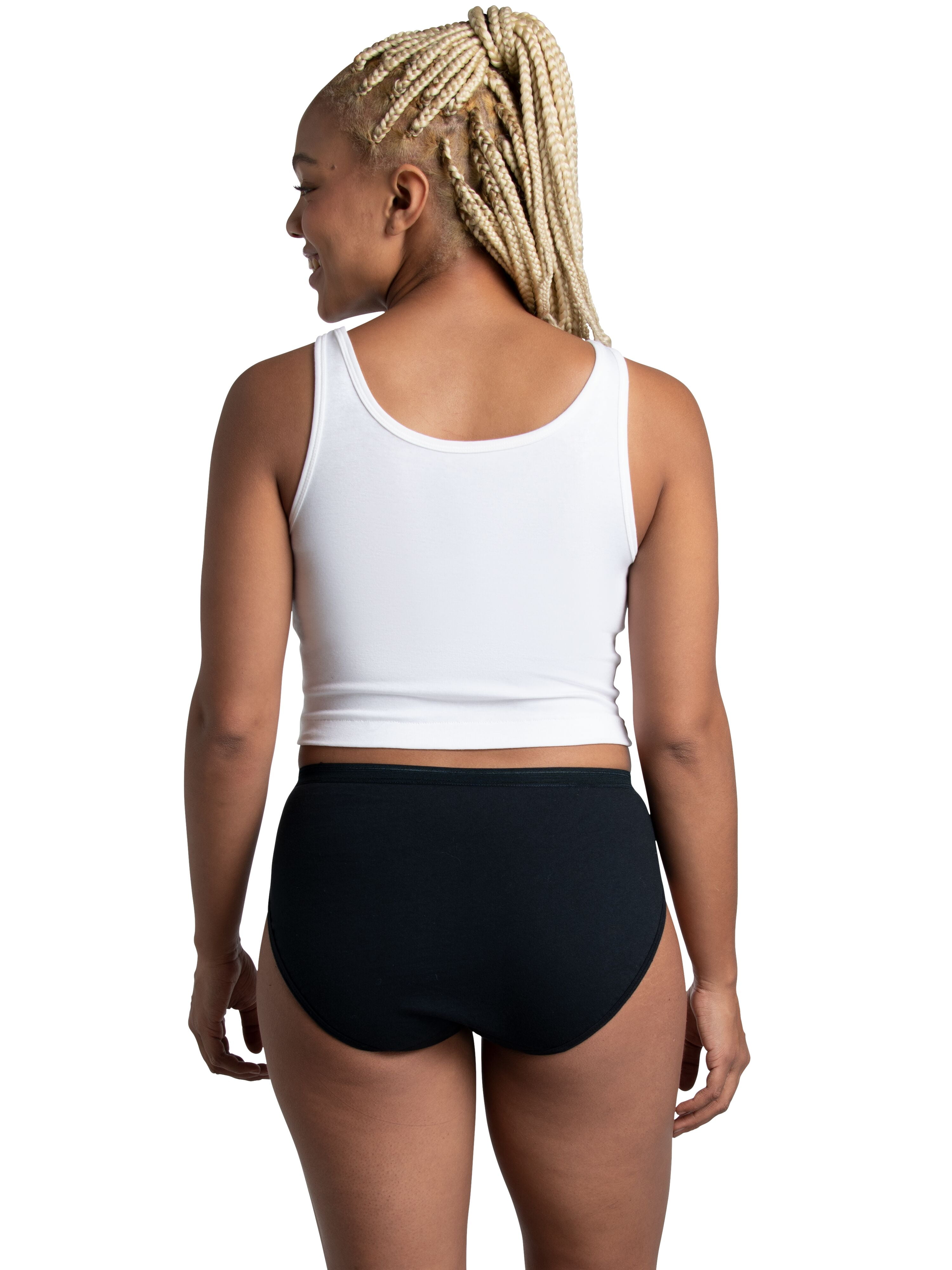 Fruit of the Loom Women's Cotton Hi-Cut Brief Underwear, 6+2 Bonus Pack