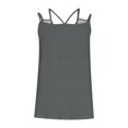 thumbnail image 5 of Fancifize Summer Tank Tops for Women Pleated Double Strap Camisole Loose Fit Casual Scoop Neck Sleeveless Shirts, 5 of 8