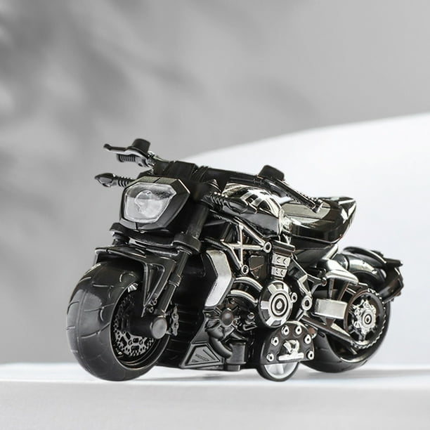 Juguetes para niños, motocicletas de simulación de aleación para niños, coches de juguete, adornos, vendedores ambulantes, juguetes