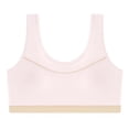thumbnail image 2 of hengsof Teen Girls Everyday Comfort Bralette for 12-15 Years, Breathable Stretch Soft Support Camisole, Youth Light Support Undergarment, 2 of 5