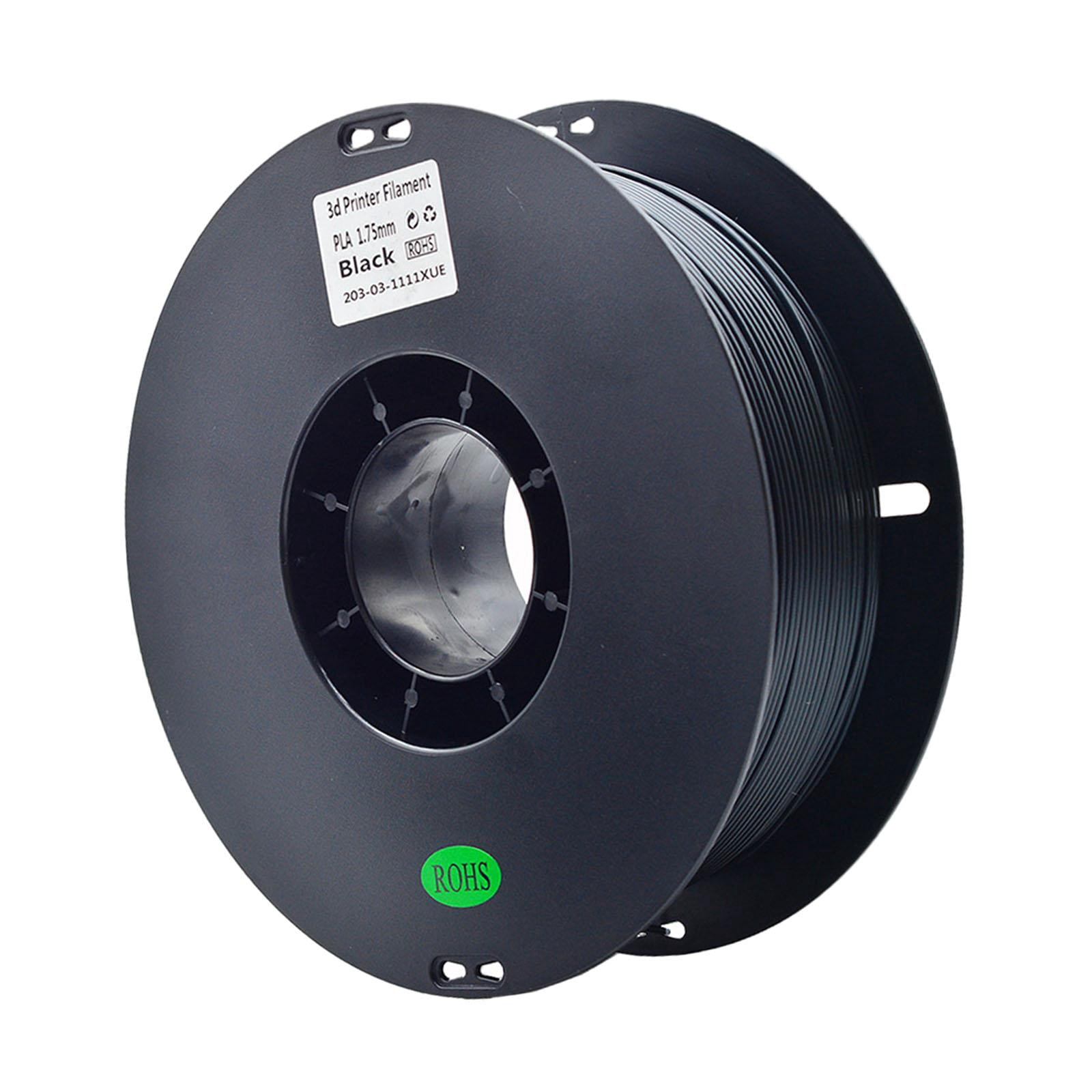 Wzmzjy 1.75mm Pla Filament Accessories Environmentally Friendly 3D Printer Filament Black