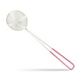 thumbnail image 1 of Baohd Stainless Steel Strainers Oval Hand Type Silicone Handle Anti-slip Washable Reusable Storaging Hook Colander Kitchen Sifters, 1 of 6