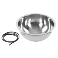 thumbnail image 3 of RV Évier Rond, Grande Capacité RV Lavabo Simple pour Cuisine Yacht pour Lavage à la Main Divers, 3 of 8