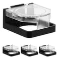 thumbnail image 1 of BESTYASH 4pcs Dustproof Push Start Button Cover Transparent Plastic Power Button Protective Cover For Home Use, 1 of 8