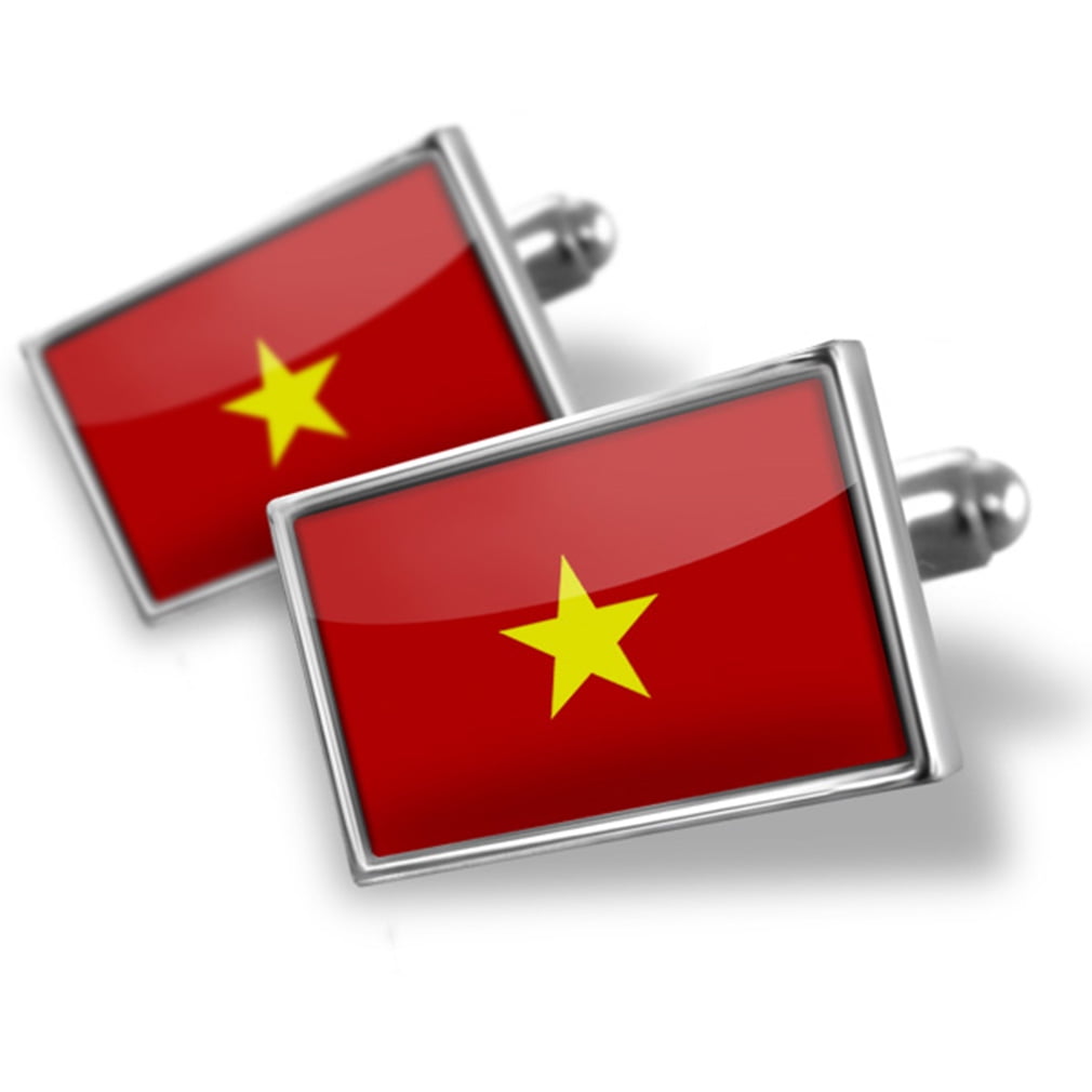 Cufflinks Vietnam Flag NEONBLOND by NEONBLOND