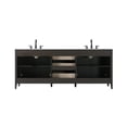 thumbnail image 7 of Elegant Lighting VF29384DMMB Millie 84" Free Standing Double Basin Vanity Set - Brown, 7 of 7