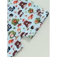 thumbnail image 7 of Baby Boys Girls First Birthday Outfit Wild One Overalls Sleeveless Animal Print Romper Shorts Jumpsuit Summer Clothes, 7 of 7