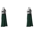 thumbnail image 4 of Llavero encantos Injueey 28 piezas Borlas verde militar Ejercito verde 2Conjunto, 4 of 6