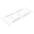 thumbnail image 3 of jinwen Fish Tank Storage Rack Easy to Install Practical Premium Tool Storage Holder Transparent, 3 of 9