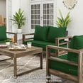 thumbnail image 2 of Pakunoda Outdoor Deep Seat Cushion Set for Patio Furniture, Waterproof & Fade Resistant, 19" L X 19" W X 4" H, Green, 2 of 6