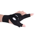 thumbnail image 1 of Advancent Guantes sin dedos para pesca, 200mAh, 3,7 V, batería ajustable, doble LED, iluminación nocturna, manoplas deportivas, accesorios Type3 NO3, 1 of 6