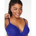 thumbnail image 4 of Joyspun Women's Lace Push Up Bra, Sizes 34A-36DD, 4 of 6
