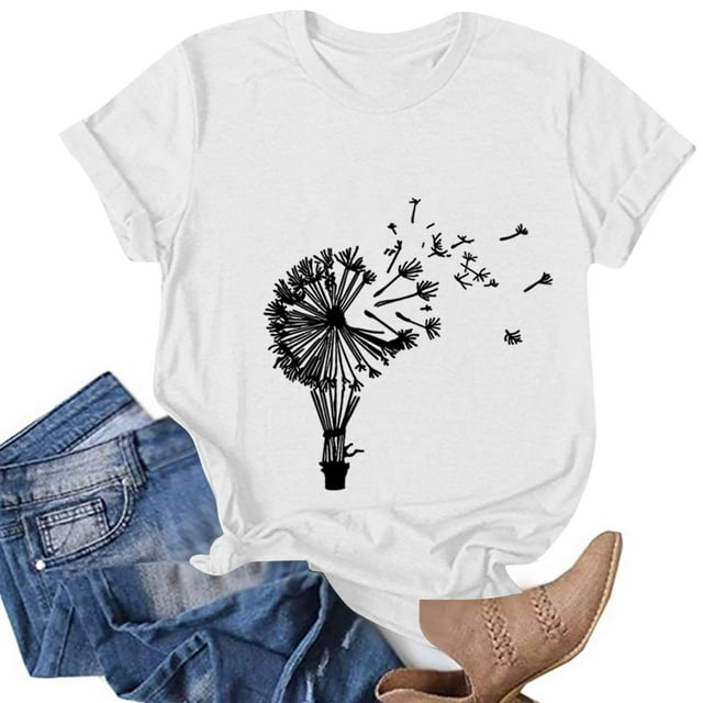 Birdeem Mode Femmes Été Manches Mi-Longues Chandail Uni Blouse Décontractée Hauts