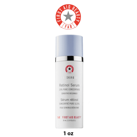 UPC 815517020225 product image for FIRST AID BEAUTY FAB Skin Lab Retinol Face Serum 0.25% Pure Concentrate (1 oz) | upcitemdb.com