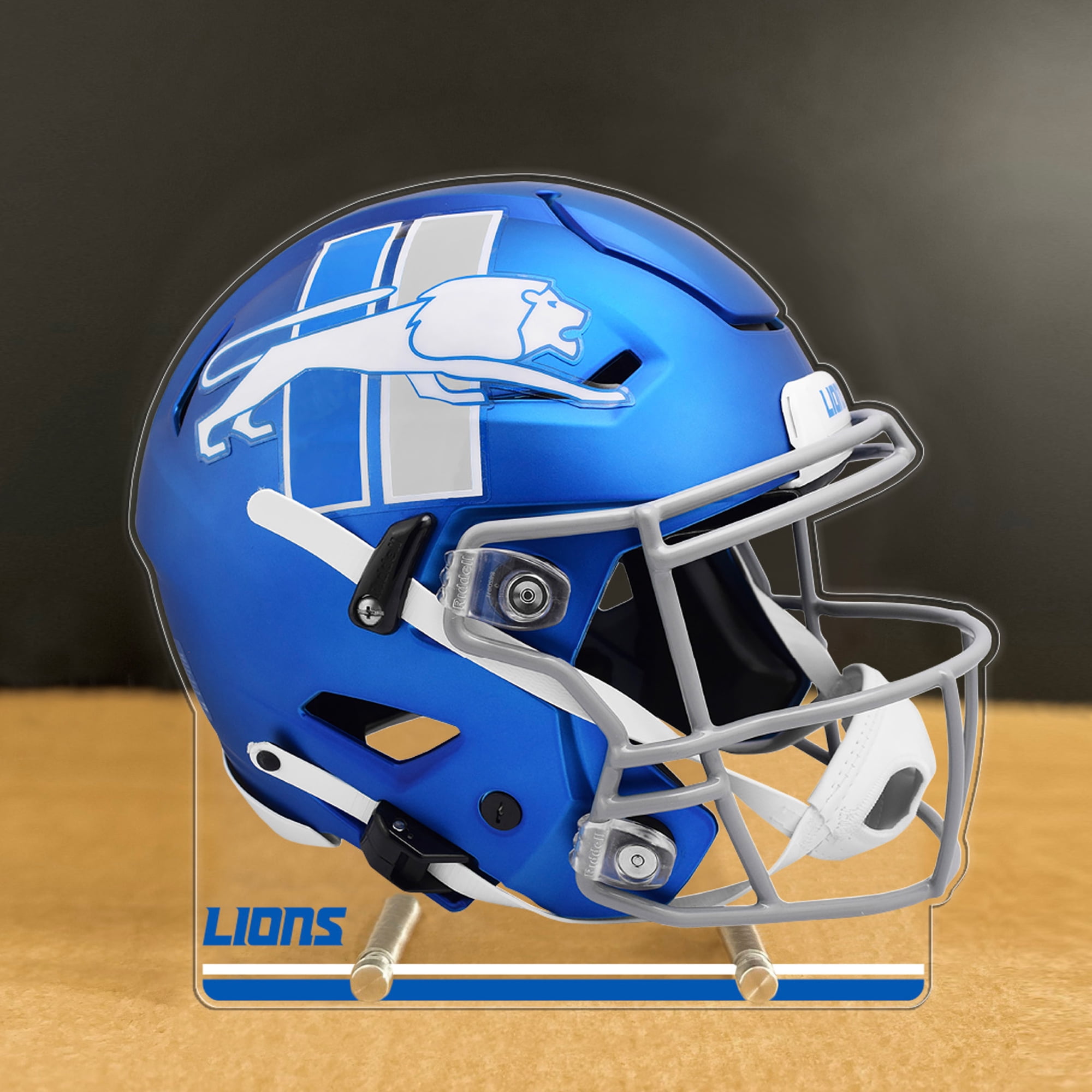 Detroit Lions 13" Speed Helmet Acrylic Plaque