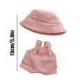 thumbnail image 2 of GHEVP Lapubus Pop-mart Doll Clothes,Doll Clothes for 5.91 la-bubus - Outfit Set Doll Clothes Accessories for la-bubus - Fashion Hat and Overalls Outfit Set,Luxury Cute Doll Clothing(No Doll), 2 of 7