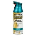 thumbnail image 2 of 6 Pack, Turquoise, Rust-Oleum Universal All Surface Interior/Exterior Metallic Spray Paint-330480, 11 oz, 2 of 10