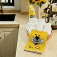 thumbnail image 5 of Yellow Bee Summer Kitchen Towels Dish Towels Set of 2,Be Kind Spring Hand Towels 18x26 Inch Drying Dishcloth,Farmhouse Home Seasonal Holiday Summer Decorations AD299, 5 of 6