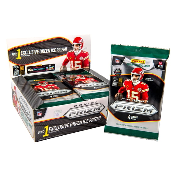 2025 Panini PRIZM Football Trading Cards Retail Box