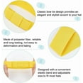 thumbnail image 4 of 12 Colors Bowknot Tie Stretchable Hat Band 22.4 Inch Bowknot Polyester Elastic Hat Bands 1.5 Inch Wide Stretchable Hat Band Hat Bands for Women Men Cowboy Straw Hat Band Accessories diy, 4 of 6