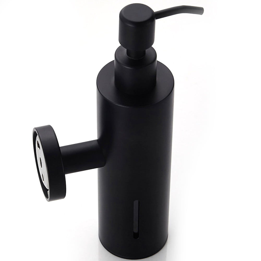 Black bgl Wall Mounted 304 Stainless Steel Soap Dispenser For Home Decor 