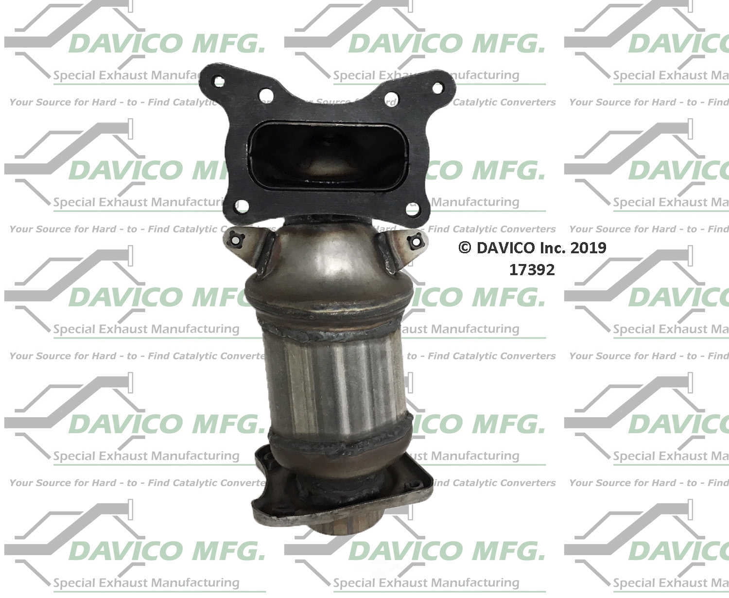 Davico Mfg 17392 Direct-Fit Catalytic Converter - Manifold