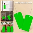 thumbnail image 4 of 100 Pieces 4 3/4Inch X 2 3/8Inch Plastic Shipping Tags with Wires Blank Labeling Tags Waterproof Hang Tags (Green), 4 of 5
