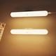 thumbnail image 4 of 2X Luces LED Inalámbricas para Espejo de Tocador, Barra de Luz de Maquillaje Recargable para Baño con Temperatura de 3 Colores, Luz de Tocador, 4 of 5