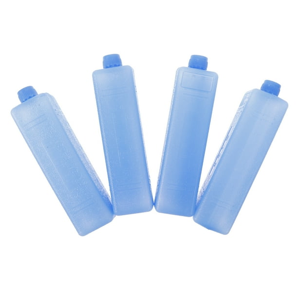 Paquetes de congelador 4 Uds para refrigeradores bloque de hielo refrigerador congelador bolsas de hielo portátiles esenciales