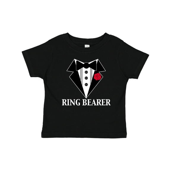 Inktastic Tuxedo Ring Bearer Boys Baby T-Shirt