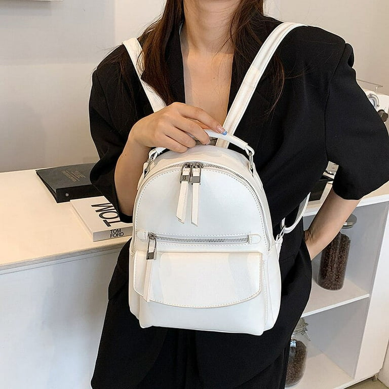 CoCopeaunts New Fashion backpack women high quality leather backpack high capacity school bags for teenage girls women travel backpacks Walmart