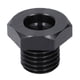 thumbnail image 2 of Adaptador De Husillo De Cabezal De Torno Para Carpintería, Práctico Adaptador De Inserción De Mandril De Rosca De Longitud Extensible De 3/4 Pulg. X 16 Tpi A 1 Pulg. X 8 Tpi, 2 of 7
