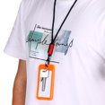 thumbnail image 7 of Uxcell Neck Lanyard Badge Lanyards Adjustable Long Strap Card Holder Keychains Blue, 7 of 7