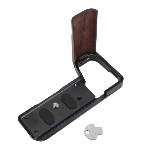 Soporte De Placa En L Para Empuñadura De Cámara, Soporte En L Para Empuñadura De Cámara, Interfaz Tipo C Lateral Antideslizante, Orificio Para Tornillo Liviano De 1/4 De