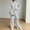 #5White, variant on Byworldtasic Women 2 Piece Loungewear Outfits Mock Neck Long Sleeve Top Drawstring Wide Leg Sweatpant Casual Tracksuit Set