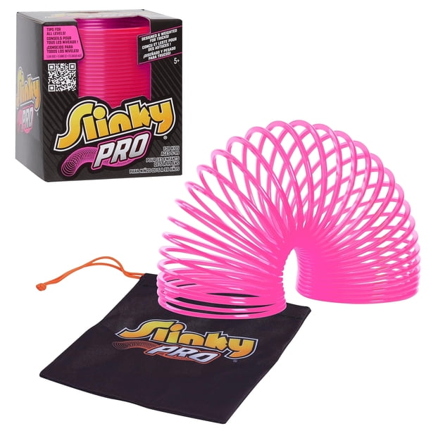 Just Play Jouet de printemps original Slinky en métal, jouets Fidget Toys pour fêtes et cadeaux pour filles et garçons de 5 ans