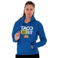 thumbnail image 3 of Taco Tuesday Everyday Mexican Foodie Unisex Plus Fleece Graphic Hoodie Brisco Brands 4X, 3 of 5