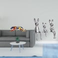 thumbnail image 2 of Escultura de animal caminando, figura decorativa, estatua, artesanía en cerámica, finamente tallada y pulida. Ideal para regalar, para salas de estar, 2 of 8