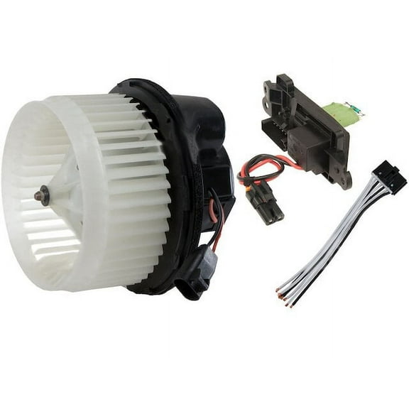 Front HVAC Blower Motor Kit - Compatible with 2003 - 2006 Chevy Suburban 1500 2004 2005