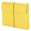 Smead 2" Exp Wallet with String, Letter, Yellow, 10/BX
