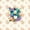 Yellow B, variant on Feelyou Butterfly Letter J Twin Quilt Set for Women Girls, Retro Watercolor Floral Twin Coverlet Set, Multi-Color, 2pcs