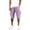 #64Purple, variant on Men's Breathable Casual Cargo Shorts Knee-Length Lightweight Multi-Pocket Drawstring Waist Summer Outdoor Bottoms White S
