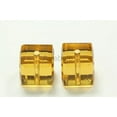 thumbnail image 1 of 24 8mm Adabele Austrian Cube Faceted Crystal Beads Amber Alternative For Swarovski Preciosa Crystalized #5601, 1 of 1