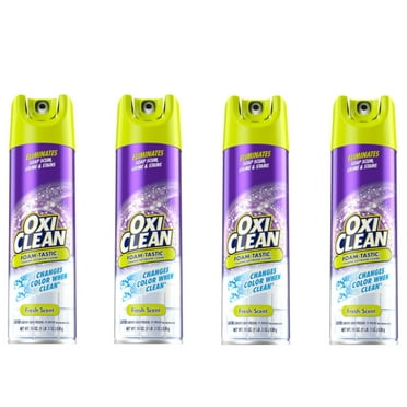 OxiClean Foam-Tastic™ Foaming Bathroom Cleaner, Fresh Scent, 19 oz Spray Can, Eliminates Soap Scum, Grime and Stains - 4 Pack