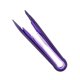 thumbnail image 2 of Purple Three Piece Suit Food Clip Made of PP Material for Kitchen Use Great for Serving 3PCS, 2 of 5