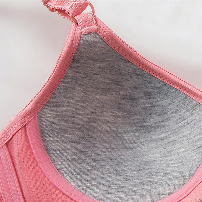 Women's Seamless Push-Up Ultimate Lift Wireless Bra Underarm Smoothing  T-Shirt Bra Hot Pink 44